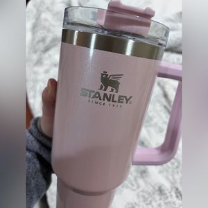 Pink Stanley tumbler
